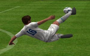 索尼psp 实况足球 演示效果-梦随心飞