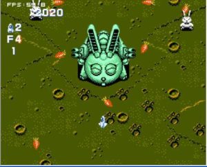 小霸王FC 加纳战机 游戏效果演示-梦随心飞