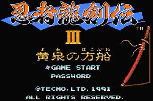 小霸王FC 忍者龙剑传3 游戏效果演示-梦随心飞