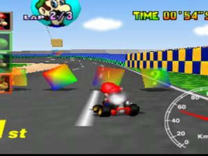 任天堂-N64-马里奥赛车-梦随心飞